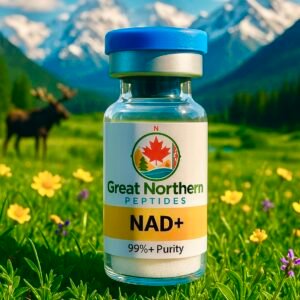 NAD+ Peptide Group – Great Northern Peptides Canada Buy NAD+ peptide in Canada – Great Northern Peptides NAD+ 500mg, and 1000mg for energy, recovery, and cellular repair.