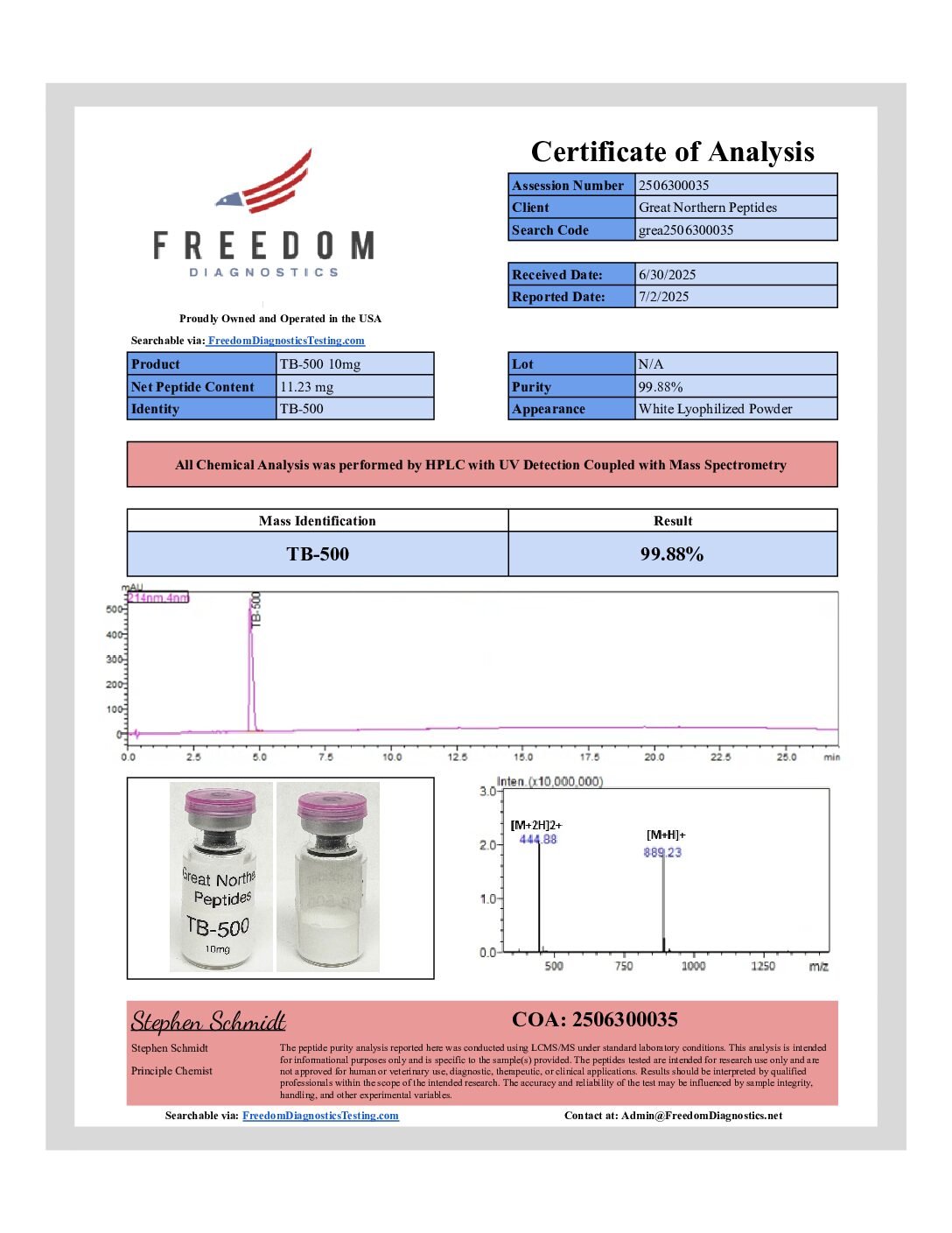 TB-500 10mg - July 2, 2025 TB-500 10mg
