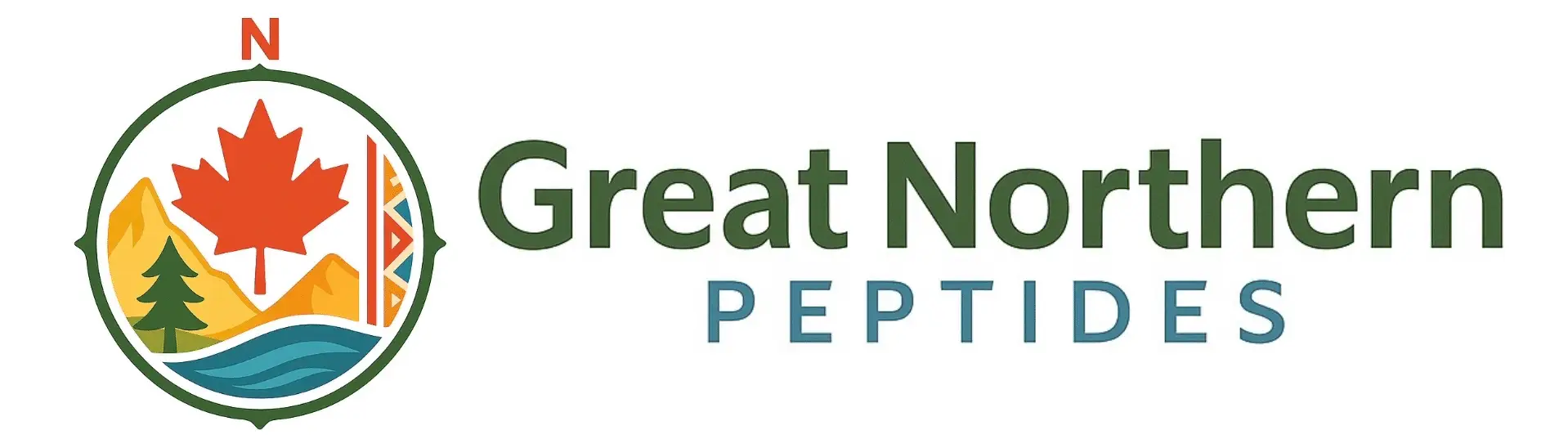 Great Northern Peptides Company Logo – Canadian Peptide Research Supplier