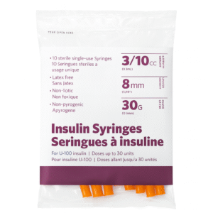 Insulin Syringes 0.3mL – Great Northern Peptides Canada Buy insulin syringes 0.3mL in Canada – 8mm 30G sterile needles for peptide use from Great Northern Peptides.