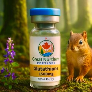 Glutathione 1500 mg Peptide – Great Northern Peptides Great Northern Peptides Glutathione 1500 mg vial – antioxidant and recovery peptide research compound - canada