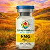 HMG peptide vial for LH and FSH hormone support – Great Northern Peptides Canada