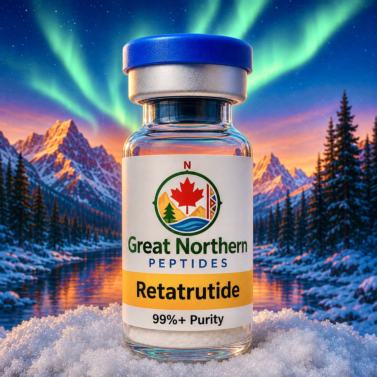 Buy Retatrutide peptide in Canada – advanced weight loss and metabolic support peptide from Great Northern Peptides.