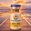 ARA-290 10mg peptide vial by Great Northern Peptides Canada – lab-tested research peptide with 99%+ purity