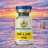 IGF-1 LR3 1mg peptide vial by Great Northern Peptides – insulin-like growth factor for muscle growth and recovery research in Canada