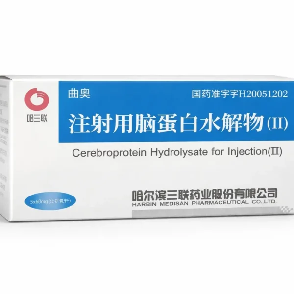 Cerebrolysin 60mg by Great Northern Peptides – neurotrophic peptide for brain support and cognitive research in Canada