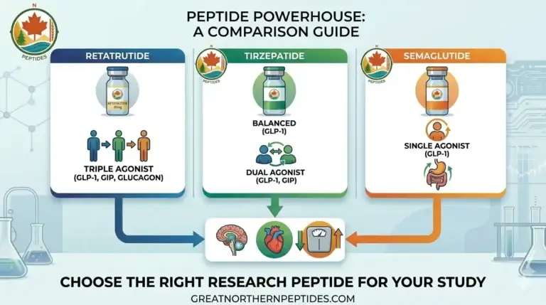 Retatrutide vs Tirzepatide vs Semaglutide