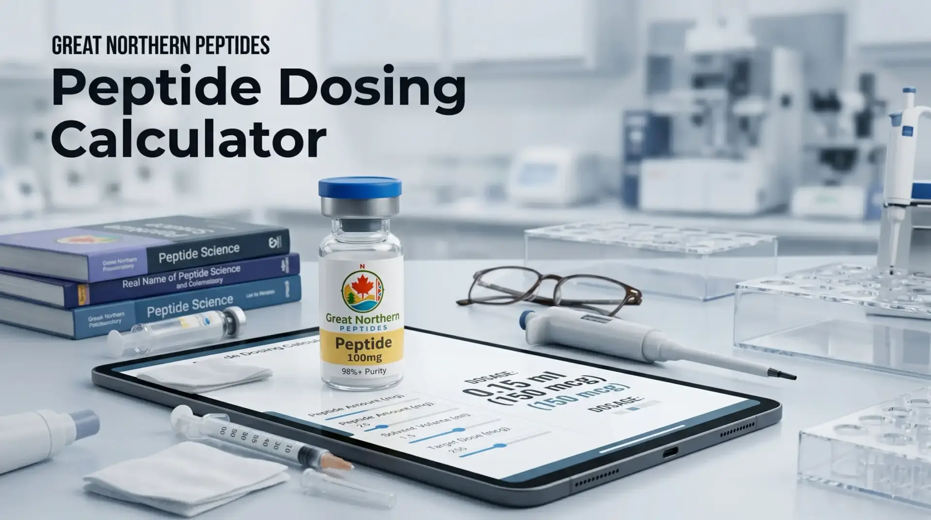 Peptide Dosing Calculator - Great Northern Peptides - Canadian Premium  Peptides