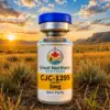 CJC-1295 with DAC 5mg peptide vial from Great Northern Peptides Canada for growth hormone support and recovery research.