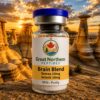 Brain Blend, Selank, Semax, Selank Canada, Semax Canada, Brain Peptide, Nootropic, Nootropic Peptide, Cognitive Support, Cognitive Enhancement, Brain Health, Mental Clarity, Focus, Memory, Learning, Concentration, Mental Performance, Productivity, Mood Support, Stress Relief, Anxiety Support, Calm, Neuroprotection, Neuroplasticity, Neurotransmitters, Dopamine Support, Serotonin Support, Executive Function, Mental Energy, Research Peptide, Lyophilized Peptide, Laboratory Research, Peptides Canada, Buy Peptides Canada, Great Northern Peptides, Research Chemicals Canada, Premium Peptides, Cognitive Peptides, Performance Peptides. Brain Blend peptide vial containing Selank 10mg and Semax 10mg from Great Northern Peptides Canada.