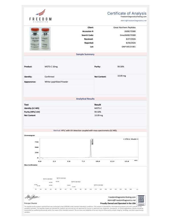 MOTS-c 10mg