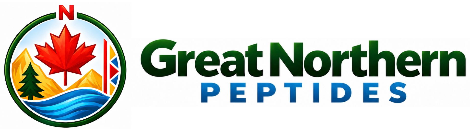 Great Northern Peptides Company Logo – Canadian Peptide Research Supplier